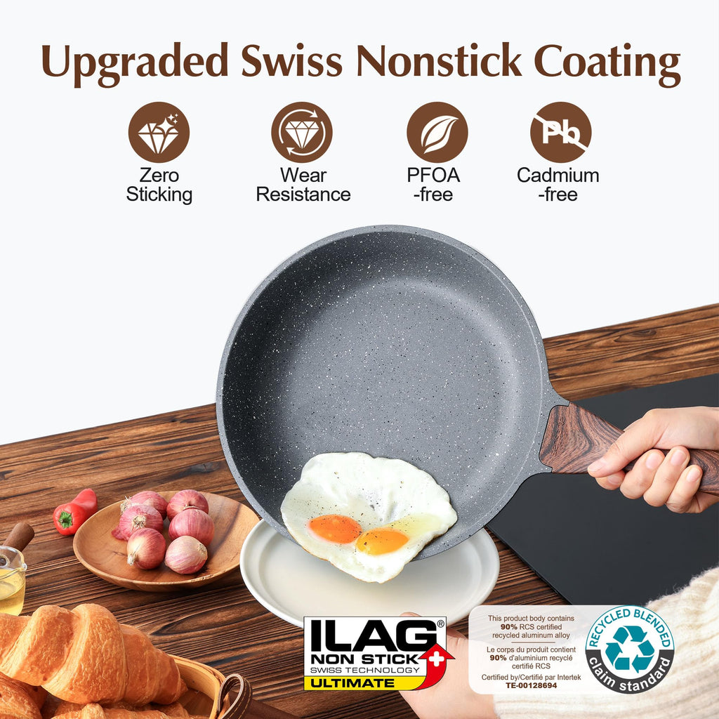 Nonstick Granite Frying Pan Skillet