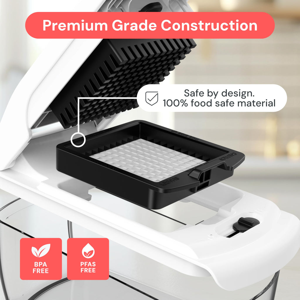 Pro Vegetable Chopper & Spiralizer with Container