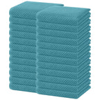Waffle Weave Cotton Dish Cloths — 6 Pack
