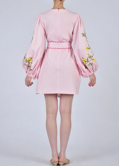 Adorable Flower Short Dress
