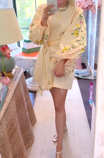 Adorable Flower Short Dress