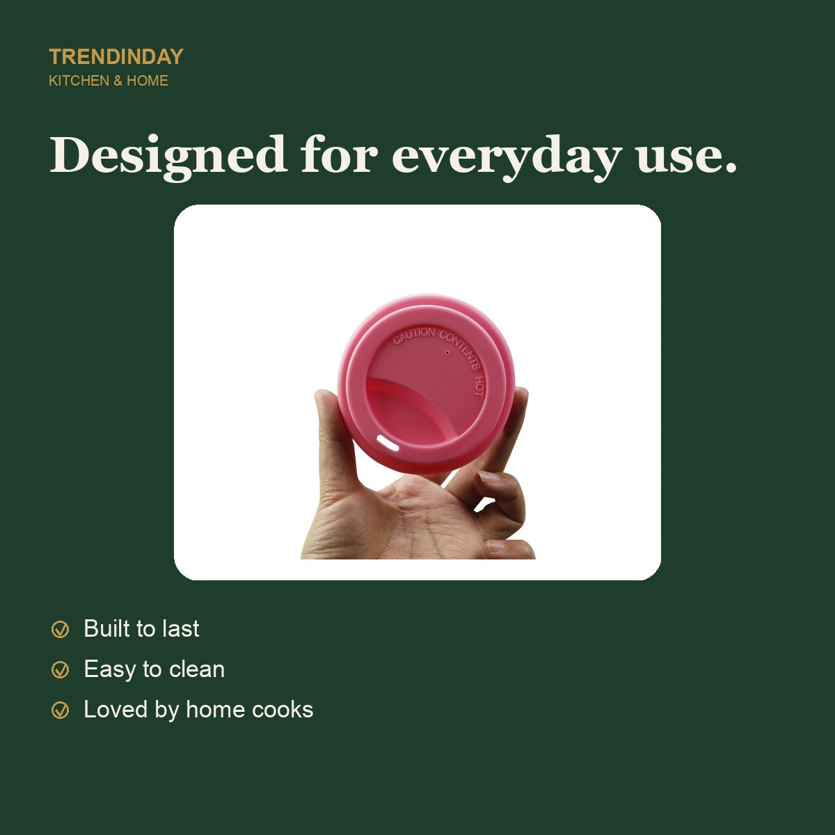 Reusable Silicone Stretch Lids — Set of 6 – view 5