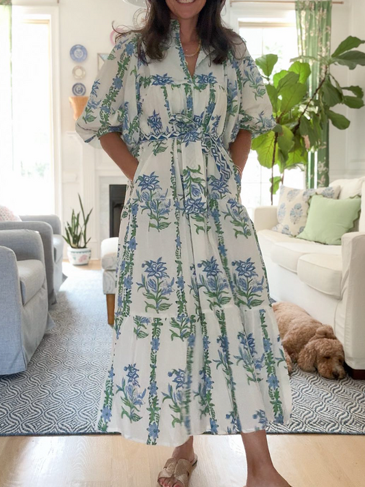 Casual Versatile Printed Dress