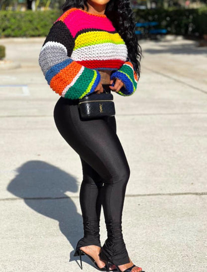 Stunning Rainbow Sweater