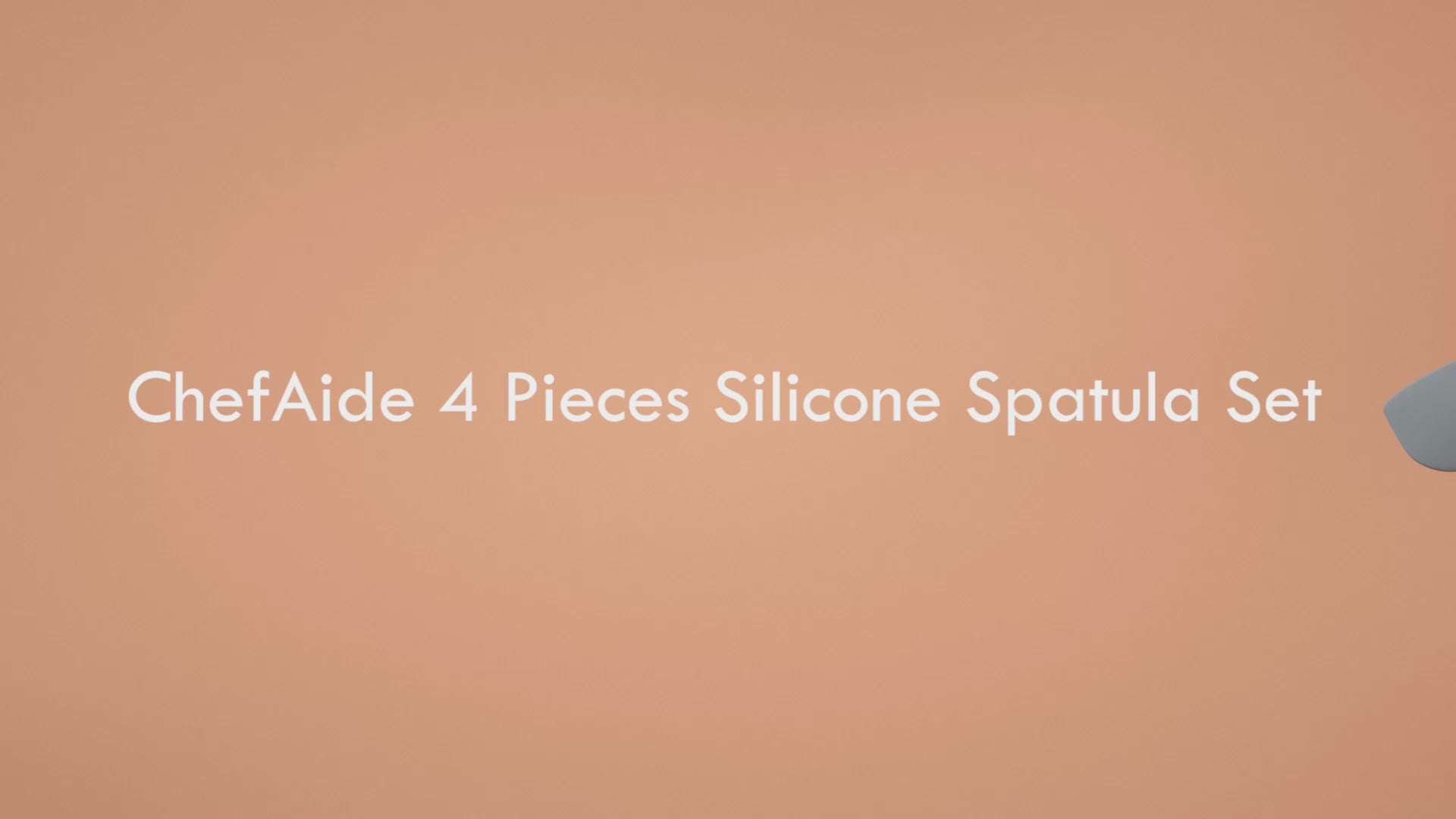 Silicone Spatula Set — 5 Piece Heat-Resistant